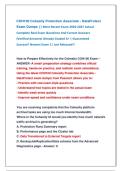 COH100 Cohesity Protection Associate - DataProtect Exam Dumps &vert;&vert; Most Recent Exam 2026-2027 Actual Complete Real Exam Questions And Correct Answers  &lpar;Verified Answers&rpar; Already Graded A&plus; &vert; Guaranteed    Success&excl;&excl; Newest Exam &vert;&vert; Just Released&excl;&excl;