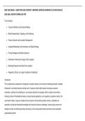 MAR 3400 EXAM 3 &ndash;QUESTIONS AND CORRECT ANSWERS &lpar;VERIFIED ANSWERS&rpar; PLUS RATIONALES&NewLine;2026 Q&A &vert; INSTANT DOWNLOAD PDF&period;