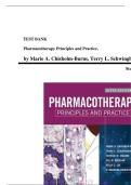 Test Bank for Pharmacotherapy Principles and Practice&comma; 6th Edition &lpar;Chisholm-Burns&comma; 2022&rpar;&comma; All Chapters