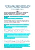  NGN ATI RN Adult Medical Surgical Proctored Exam 2025&ndash;2026 Forms A&comma; B & C comprehensive review guide&period; 