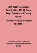 NHA EKG Technician Certification 2026 &vert; Exam Prep&comma; Questions & Study Guide