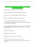 Up Return to Work Study Guide Exam Questions with Complete Answers Latest Graded A&plus;
