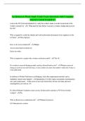 Up Return to Work Study Guide Exam Questions with Complete Answers Latest Graded A&plus;