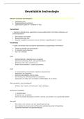 Revalidatietechnologie - 1ste toetsmoment - hoorcollege 1&comma; 2&comma; 3