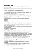 Leadership and Management for Nurses&colon; Core Competencies for Quality Care 5th Edition by Anita Finkelman &vert; Nursing Leadership & Management Study Guide &lpar;Ch&period; 1&ndash;20&rpar;