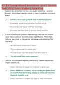ATI RN Concept-Based Assessment Level 1 Success &NewLine;Pack 2026 &vert; Latest Update &vert; Exam Prep