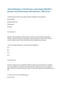 Chem 103 Modules 1&ndash;6 & Final Exam &vert; Latest Update 2026&sol;2027 &vert; Questions and Verified Answers with Rationales &vert; 100&percnt; Correct