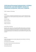 NR 565 Advanced Pharmacology Fundamentals Week 1&ndash;4 & Midterm Exam Study Guide &vert; Latest Update 2026&sol;2027 &vert; Questions and Verified Answers with Rationales &vert; 100&percnt; Correct &vert; Chamberlain