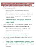 ATI RN Concept-Based Assessment Level 1 Practice &NewLine;A NGN Test 2026 &vert; Verified Answers &vert; Exam Prep