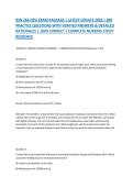BSN 266 HESI Exam Package &vert; Latest Update 2026 &vert; Questions and Verified Answers with Rationales &vert; 100&percnt; Correct &vert; Complete Nursing Study Resource