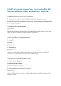 BIOD 171 Exam Bundle &vert; Latest Update 2026&sol;2027 &vert; Questions and Verified Answers with Rationales &vert; 100&percnt; Correct &vert; Complete Anatomy & Physiology Study Guide