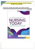 TEST BANK - NURSING TODAY TRANSITION AND TRENDS&comma; 11TH EDITION &lpar;ZERWEKH&rpar; CHAPTERS 1 - 26 ALL CHAPTERS&period;pdf&NewLine;&NewLine;