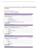 SOPHIA BUS 3062 MILESTONE 1 QUESTIONS WITH VERIFIED ANSWER&comma;100&percnt;CORRECT