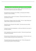 Woodshop Safety Exam Questions and Answers Latest Graded A&plus;