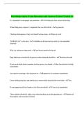 Woodshop Safety Exam Questions and Answers Latest Graded A&plus;