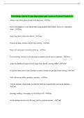 Woodshop Safety Exam Questions and Answers Latest Graded A&plus;