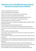Electrolysis&comma; Laser&comma; and IPL IBEC Exam Review Practice Questions and Verified Answers 2026&sol;2027 &ndash; Comprehensive Certification Study Guide