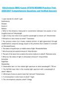 Electrolysis IBEC and Laser State Board Practice Test 2026&sol;2027 &ndash; Comprehensive Questions and Verified Answers Study Guide
