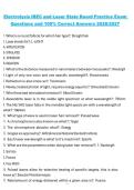 Electrolysis IBEC and Laser State Board Practice Exam Questions and Correct Answers 2026&sol;2027 &ndash; Comprehensive Certification Review Guide