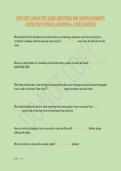 IICRC RRT EXAM STUDY GUIDE QUESTIONS AND VERIFIED ANSWERS &NewLine;&lpar;2026&sol;2027 UPDATE&rpar; &vert; GRADED A&plus; &vert; 100&percnt; SUCCESS
