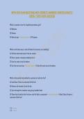 NFPA 1001 EXAM QUESTIONS WITH CORRECT ANSWERS VERIFIED UPDATES &lpar;2026 &sol; 2027&rpar; 100&percnt; SUCCESS 