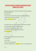 CAR DEALER LICENSE TEST 2026&vert;2027 QUESTIONS WITH VERIFIED &NewLine;ANSWERS &vert;LATEST UPDATE  