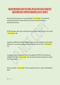 MDARD MICHIGAN CORE PESTICIDE APPLICATOR EXAM 2026&vert;2027 &NewLine;QUESTIONS WITH VERIFIED ANSWERS &vert;LATEST UPDATE 