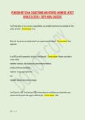 PEARSON RBT EXAM 2 QUESTIONS AND VERIFIED ANSWERS LATEST &NewLine;UPDATES &lpar;2026 &sol; 2027&rpar; 100&percnt; SUCCESS