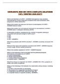 COPD-MOYE NEW SET WITH COMPLETE SOLUTIONS 100&percnt; VERIFIED 2026-2027&excl;&excl;