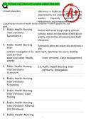 NUR 453 Exam 1 Questions with complete solution 2025&sol;2026