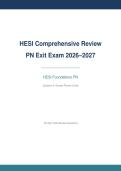 HESI PN Exit Exam - Foundation PN Practice Questions &vert; 2026 Comprehensive Review for the NCLEX-PN Examination