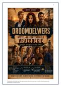 Droomdelwers Hulpbronpakket  - Opstel en Kontekstuele Vrae 2026 &commat;Juffrou Ansie