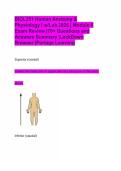 BIOL251 Human Anatomy & Physiology I w&sol;Lab 2026 &vert; Module 6 Exam Review &vert;70&plus; Questions and Answers Summary &vert;LockDown&NewLine;Browser &vert;Portage Learning