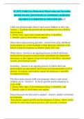 L DCF Child Care Behavioral Observation and Screening BOSR Questions and Answers Study Guide
