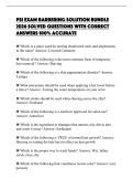 PSI&lowbar;EXAM&lowbar;BARBERING&lowbar;SOLUTION&lowbar;BUNDLE&lowbar;2026&lowbar;SOLVED&lowbar;QUESTIONS&lowbar;WITH&lowbar;CORRECT
