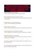 NYCHA Painter Interview LATEST&NewLine;2026&sol;2027 ACTUAL EXAM QUESTIONS&NewLine;WITH CORRECT ANSWERS 100&percnt;&NewLine;VERIFIED GRADED A&plus;