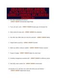 CDCA OSCE LATEST 2026&sol;2027&NewLine;ACTUAL EXAM QUESTIONS WITH&NewLine;CORRECT ANSWERS 100&percnt; VERIFIED&NewLine;GRADED A&plus;