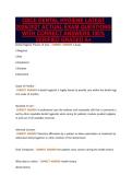OSCE DENTAL HYGIENE LATEST&NewLine;2026&sol;2027 ACTUAL EXAM QUESTIONS&NewLine;WITH CORRECT ANSWERS 100&percnt;&NewLine;VERIFIED GRADED A&plus;