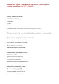 Hondros NUR 205 final Exam Questions and Answers &lpar;Verified Answers&rpar; Updated &lpar;Actual Exam&rpar; LATEST VERSION&excl;&excl;&NewLine;