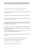 NAPSRx CNPR Exam &lpar;Revised 18th Edition&rpar; Exam Questions & Answers &vert; 100&percnt; Verified solutions &lpar;2026&rpar; UPDATE &vert;2026&excl;&excl; STUDY GUIDE EXAM&NewLine;