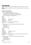 Test Bank for Health&comma; Safety&comma; and Nutrition for the Young Child 11th Edition by Lynn R&period; Marotz &vert; ISBN 978-0357764428 &vert; Early Childhood Education Exam Questions PDF