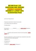 BIO 669 Exam 1 EC EXAM QUESTIONS AND VERIFIED CORRECT ANSWERS GRADED A&plus; -LATEST 2026-2027- 100- GUARANTEED PASS&period;docx&NewLine;&NewLine;