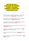   Quiz 1 BIO 669&semi;Bio 669 Quiz1- 3 - EXAM 2&semi;BIO 669 Section &num;3&semi;NKU BIO 669 Pulmonary System Alterations &semi;BIO 669 Quiz 1 Fall 2026&semi;Bio 669 Quiz 1-3 - EXAM 2 QUESTIONS AND VERIFIED CORRECT ANSWERS GRADED A&plus; LATEST 100&percnt; GUARANTEED PASS