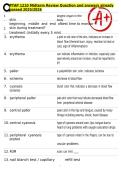 PTAP 1210 Midterm Review Question and answers already passed 2025&sol;2026