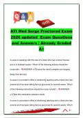 ATI MED SURG EXAM COMPLETE PACKAGE DEAL