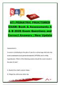 ATI Pediatric Proctored Exam 2026 &lpar;RNRS 201&sol;PEDS 320&rpar; &ndash; 500&plus; NCLEX Pediatric Nursing Questions on Growth & Development&comma; Respiratory Disorders&comma; Diabetes&comma; Cardiac Conditions&comma; Child Safety & Pediatric Pharmacology