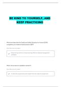 NURS 322 EXAM 1 QUESTIONS WITH 100&percnt; CORRECT ANSWERS
