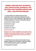 2026-2027 NEWEST CERTIFIED EKG TECHNICIAN&NewLine;&lpar;CET&rpar; CERTIFICATION&comma; OFFERED BY THE&NewLine;NATIONAL HEALTHCAREER ASSOCIATION&NewLine;&lpar;NHA&rpar;&period; &vert; Q&A WITH RATIONALES