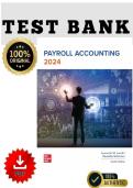 Full Test Bank for Payroll Accounting 2024 10th Edition by Jeanette M&period; Landin and Paulette Schirmer Complete Chapter-by-Chapter Coverage Verified Questions & Correct Answers Detailed Rationales &sol; Explanations Modern Corporate Payroll Practices&comma; System Fun
