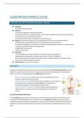 Volledige samenvatting Gastroenterologie &vert; Fysiologie orgaanstelsels &vert; UA &vert; 2025&sol;26